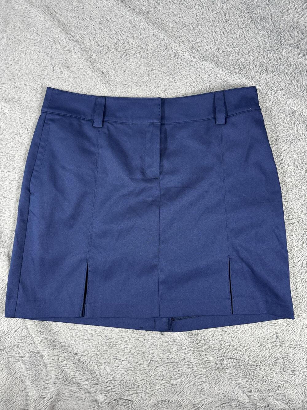 IZOD Golf Skort Womens 6 Blue Sun Control Moisture Wicking Athletic Golf